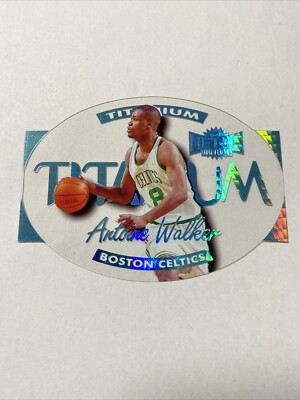 1997-98 Metal Universe Titanium Antoine Walker #14 - Boston Celtics Insert Rate