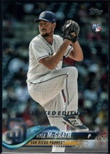 2018 Topps Limited  #376 Kyle McGrath San Diego Padres Rookie