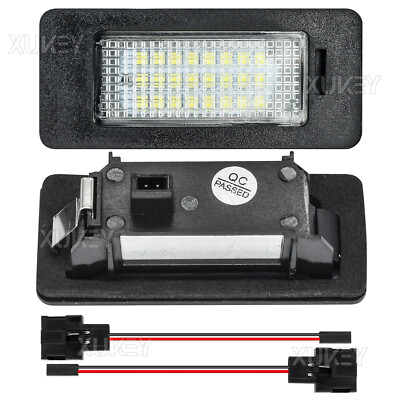 2X Für Audi A1 S1 A4 B8 A6 S6 A5 S5 A7 S7 TT 8J Q5 8R LED Kennzeichenbeleuchtung