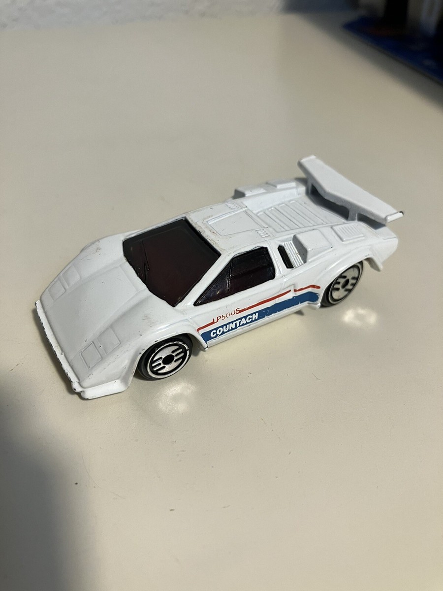 Hot wheels Lamborghini Countach White Loose | eBay