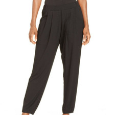 Elie Tahari Womens Size 8 Pleated Front Navy Blue Lightweight Summer Trousers