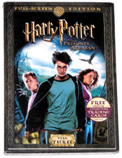 Harry Potter And The Prisoner Of Azkaban DVD Slipcover Full Screen Edition