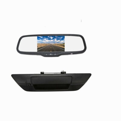 Tailgate Reversing Backup Camera Rear Mirror Monitor Screen for Toyota Hilux