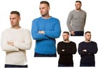 New Men’s Chunky Cable Knit Pullover Jumper Thick Warm Winter Sweater