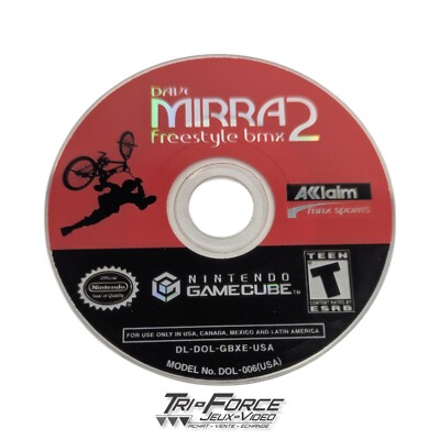 Dave Mirra 2 Freestyle BMX CD ONLY Nintendo Gamecube GC tested, free shipping