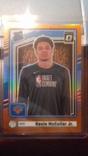 2024-25 Panini Donruss Basketball Kevin McCullar Jr. Optic Preview Orange 13/75