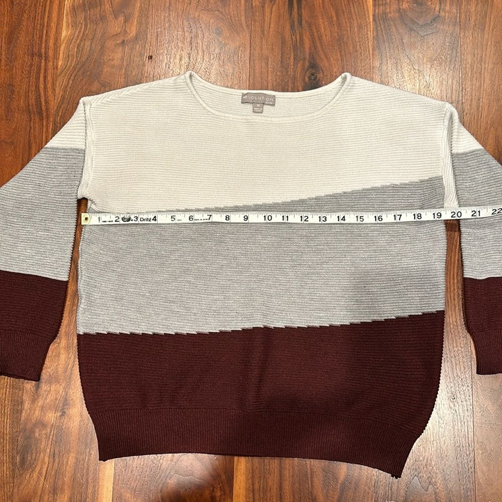 Evolution Tarley Color Block Pullover Sweater - image 4
