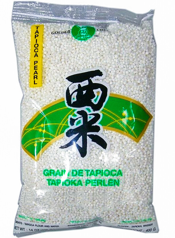 [ 400g ] GOLDEN CHEF Tapioka Perlen ( kleine ) / Tapioca Pearl