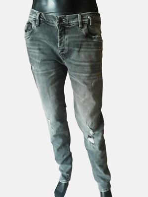 LTB Herren Jeans ''Servando XD'' Risse Grau Vintage Gr.33/34