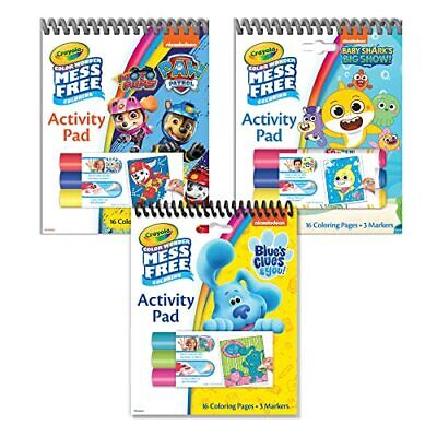 Crayola Nickelodeon Color Wonder Bundle (Set of 3), Mess Free Activity Pads  