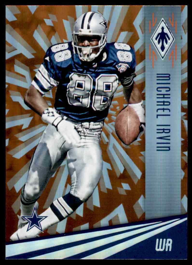 2016 PANINI PHOENIX ORANGE MICHAEL IRVIN 36/99 DALLAS COWBOYS #110 PARALLEL