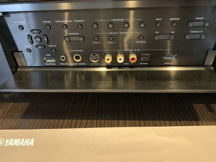 Yamaha Rx A2010 Home Theater Receiver 9.2 Channel Av Receiver 4K Ultra Hd Video - Image 2 of 3