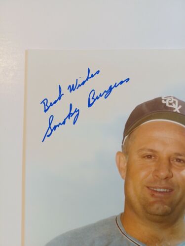 Smoky Burgess Autograph 8x10 PSA DNA White Sox Signed Auto - Picture 2 of 3