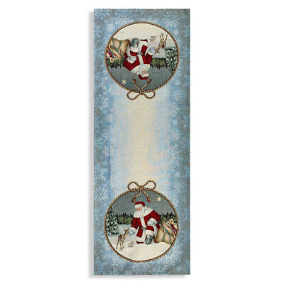 Weihnachtsläufer 40x100cm Deko Mittelstück Weihnachten Baumwollmeister 5636