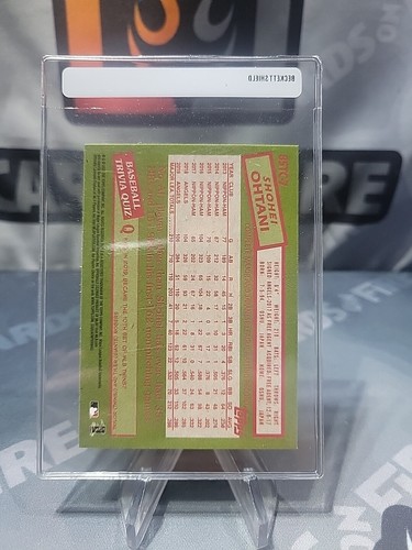 2020 Topps Chrome SHOHEI OHTANI 1985 35th Anniversary Refractor #85TC-7 - Picture 2 of 2