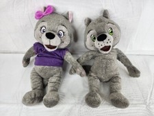 Fiesta Great Wolf Lodge 17" Plush Wiley  Violet Set Stuffed Animal Toy