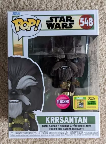 Funko - Star Wars - Flocked Krrsantan SDCC 2022 Exclusive Pop #548