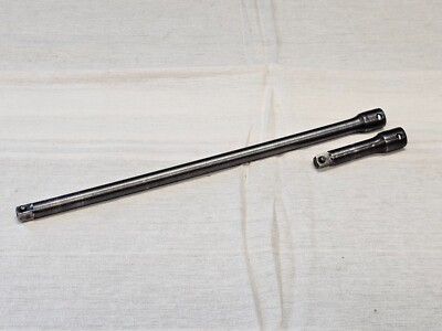 2 Proto Professional Impact 12'' 3'' Socket Extension Set 3/8'' Drive 7178P 7175P