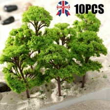 10pcs 12cm Trees Model Train Railroad Wargame Diorama Garden Scenery Landscape