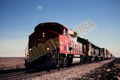 Vtg 1991 Duplicate Train Slide 108 Santa Fe Engine Sun Valley AZ X8L083
