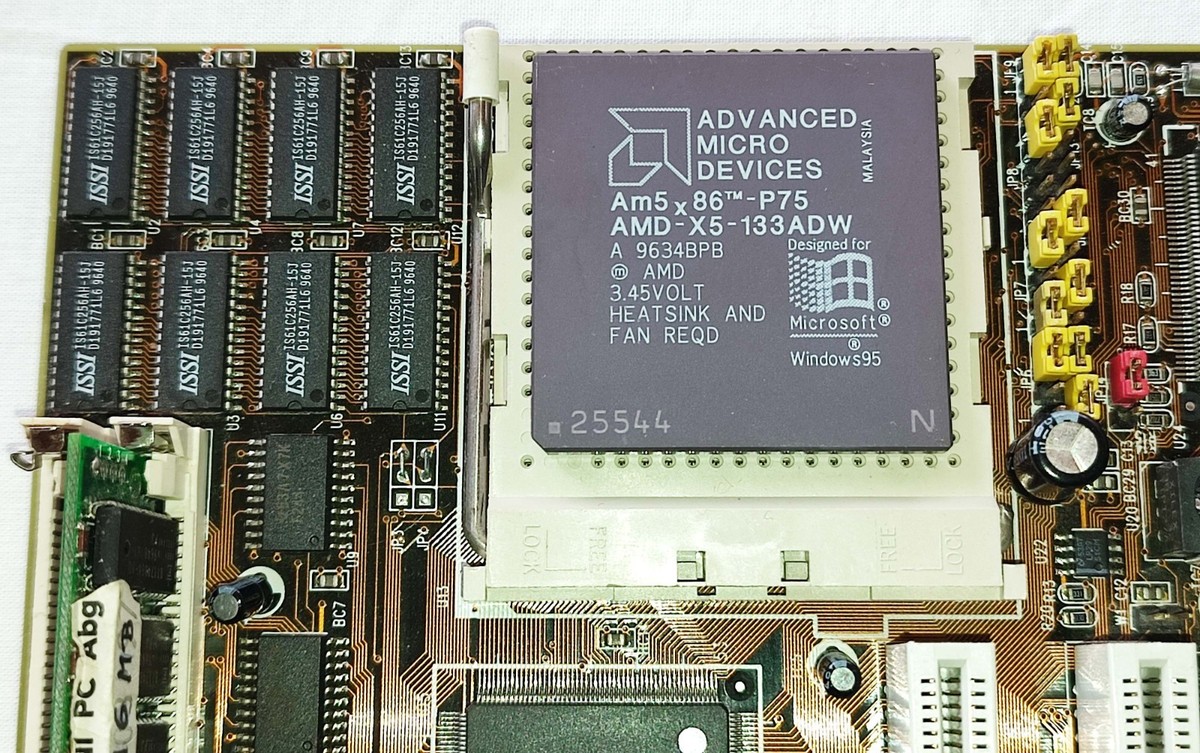 486 MAX - Lucky Star LS-486E Socket 3, AMD 5x86 at 160Mhz, 16MB