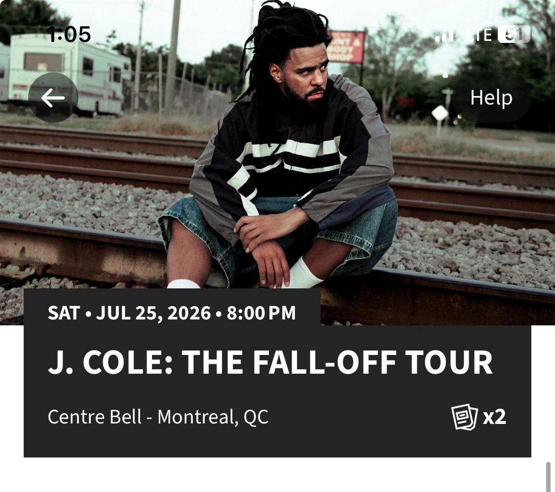 J cole concert tickets
