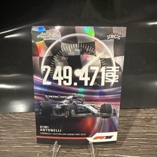 2025 Topps Chrome F1 KIMI ANTONELLI RC Top Speed Refractor #TS-4 Rookie