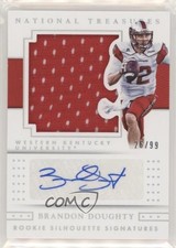 2016 Panini National Treasures Collegiate 26/99 Brandon Doughty #127 Auto no9