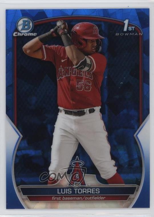 2023 Bowman Chrome Sapphire Edition Prospects Luis Torres #BCP-155 uk2