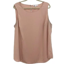Daniel Rainn DR2 Light Pink Sleeveless Blouse Size 1X
