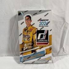 NASCAR 2020 Donruss Racing Panini 24 Packs Autograph Cards Box Sealed