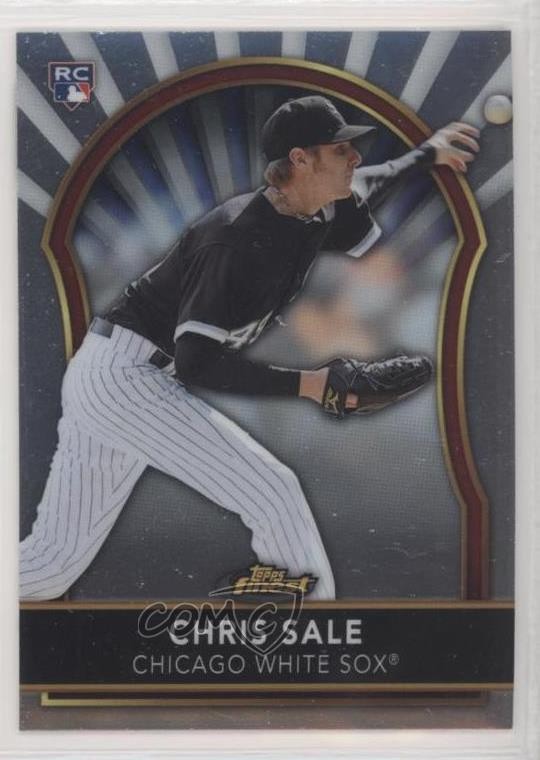 2011 Topps Finest Chris Sale #80 Rookie RC