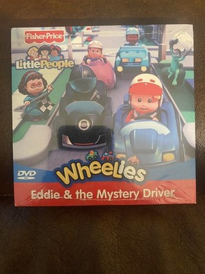 Fisher Price Little People Wheelies Eddie & The Mystery Driver DVD NEW SEALED