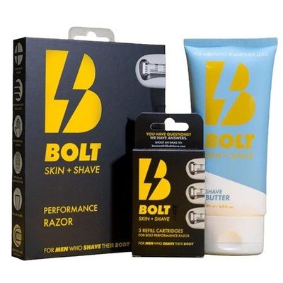 - Starter Kit Black Edition - Performance Razor, Shave Butter & 3 Refill Cart...