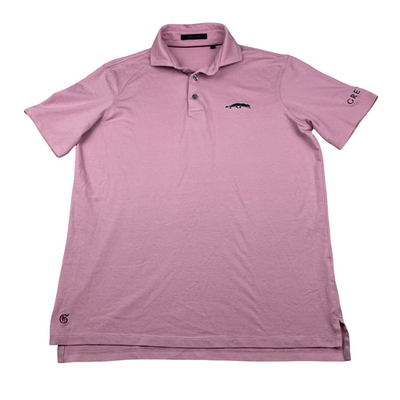 GREYSON グレイソン ゴルフ ポロシャツ ピンク M（L） Grove XXIII 23 Golf Michael Jordan x Greyson Men's Polo Shirt Pink