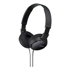 Sony MDR-ZX110 Black Noir, Wired Headphones, L-shaped Stereo Plug - New Sealed