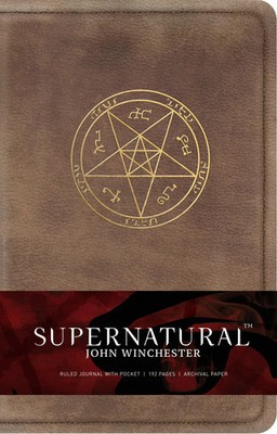 Supernatural: John Winchester Hardcover Ruled Journal Insight Editions Notizbuch
