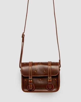 Dr. Martens 7-inch Satchel Bag Amber Tan 43070200 Japan New