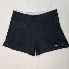 VTG Y2K 90s Nike Vertical Stripes Soccer Shorts Athletic Training Size Sm Retro
