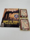 September 11th Memoribilia - 9/24/2001 People Magazine, Flag Streamers, Pin 9/11 — photo 1