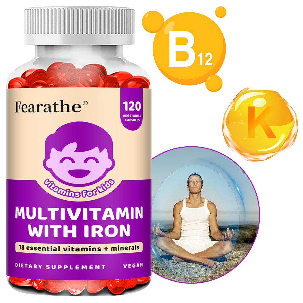 Multivitaminico con Ferro per la Crescita Ossea