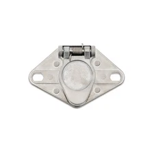 United Pacific 90505 Electrical Pin Connector, Round, 6-Way, Male, Split Pin