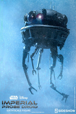 STAR WARS EPISODE V - IMPERIAL PROBE DROID 1/6 ACTIONFIGUR SIDESHOW -NO HOT TOYS