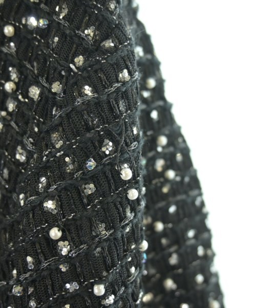 CHANEL Collarless Jackets Blacketc.(Patterned) 38… - image 7