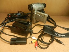Canon Elura Mini DV digital Camcorder W/ Charger 2 Working Batteries