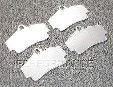 Titanium Brake Pad Shim Heat Shields For Porsche Cayman S R 06-12 R .032 Titanium Brake Pad Shim Heat Shields For Porsche Cayman S R 06-12 R .032