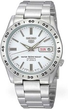 Seiko 5 SNKD97J1 Automatic Made in Japan Men's Watch White Dial 37mm Japan New