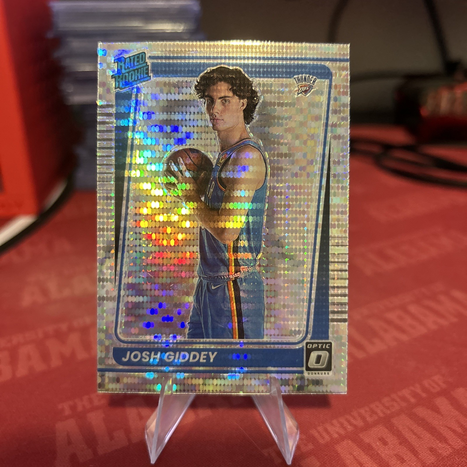 2021-22 Panini Donruss Optic - Rated Rookie Josh Giddey #152 Pulsar Prizm (RC)