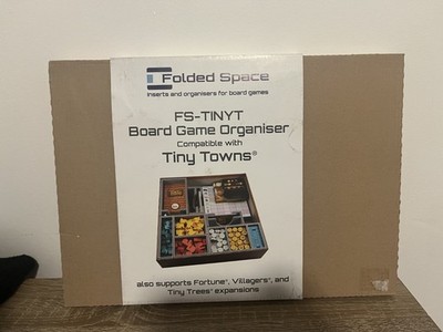 Folded Space FS-TINYT Box Organizer for Tiny Towns Brand New NIB!