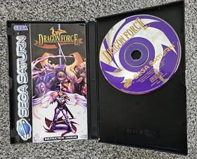 Sega Saturn PAL Dragon Force Complete VGC